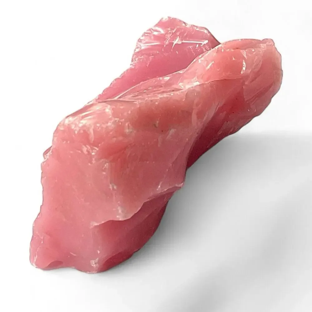 Pink Art‎ Glass Cullet Glowing Manganese Slag Glass #4GX190